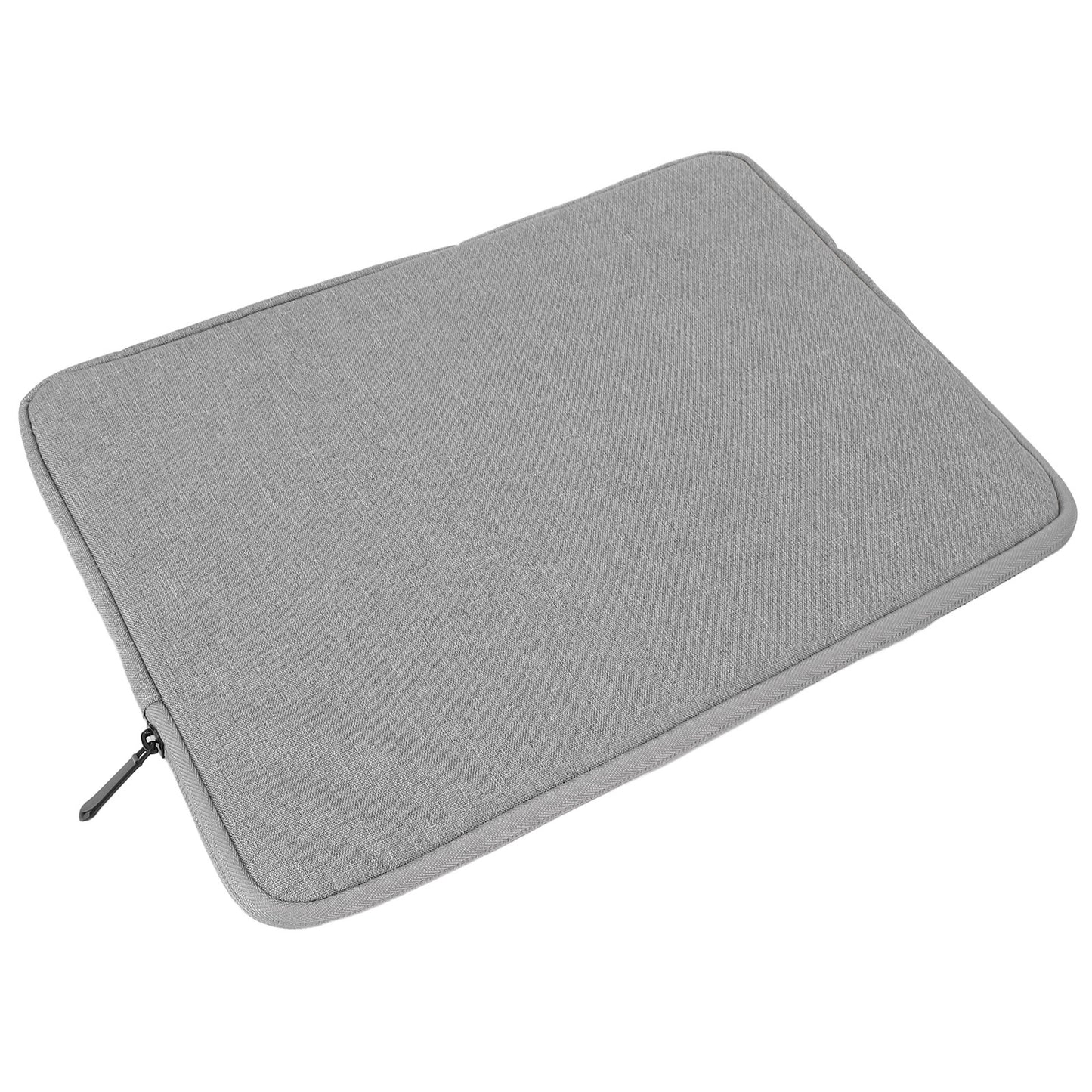 Laptop Sleeve Bag Canvas Thickened Waterproof 360 Degrees Protection Laptop Case for 13in LaptopsLight Grey