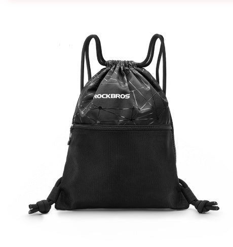 Shoulder storage bag drawstring drawstring