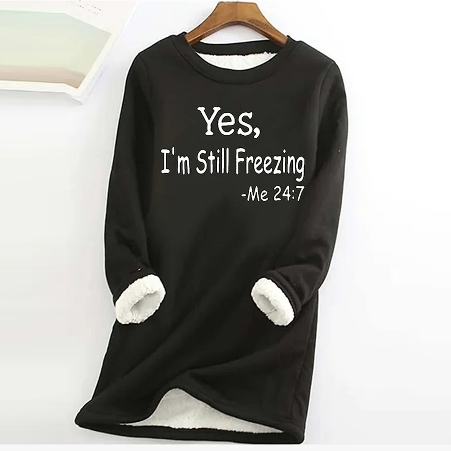 Thickened Plus Size Slim-fit Letter-printing Velvet Padded Bottoming Shirt