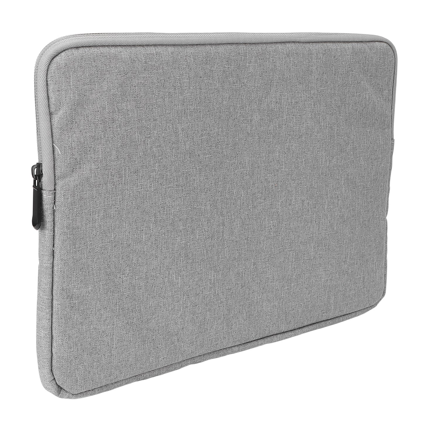 Laptop Sleeve Bag Canvas Thickened Waterproof 360 Degrees Protection Laptop Case for 13in LaptopsLight Grey