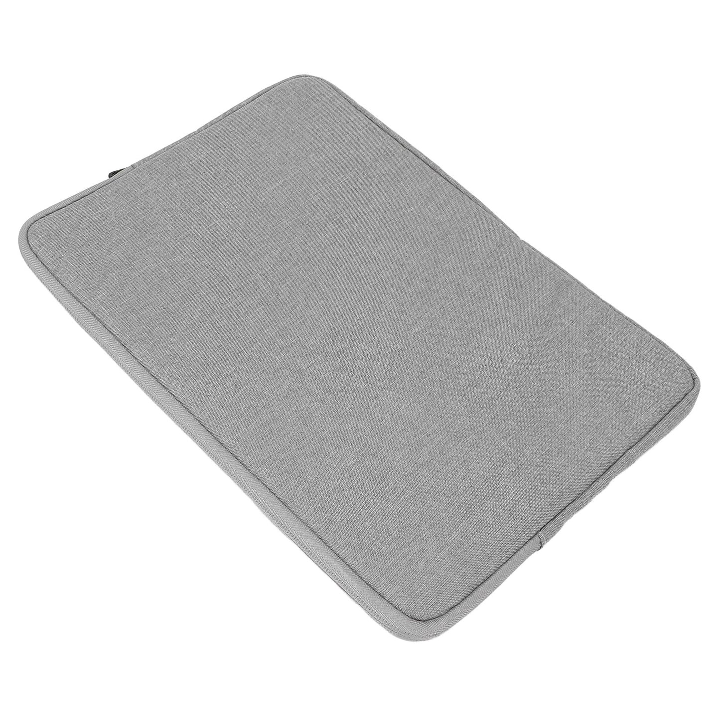 Laptop Sleeve Bag Canvas Thickened Waterproof 360 Degrees Protection Laptop Case for 13in LaptopsLight Grey