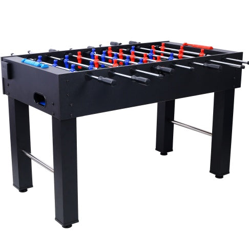 54-Inch Hurricane Foosball Table For Family Game Rooms With Light Cherry Finish, Analog Scoring And Free Accessories